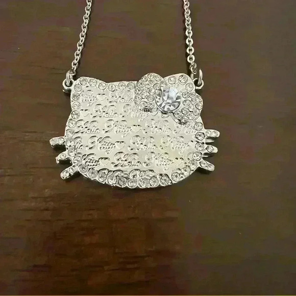 Hello Kitty Sanrio Rhinestone Necklace - Picture 1 of 6